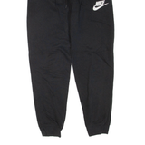 NIKE Mens Joggers Black Tapered S W26 L29