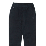 PUMA Womens Sweatpants Black Straight UK 10 W28 L32