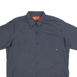 DICKIES Mens Worker Shirt Blue XL