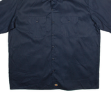 DICKIES Flex Mens Worker Shirt Blue 2XL
