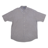 NAUTICA Mens Plain Shirt Black L