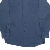 LEE Mens Worker Shirt Blue Long Sleeve XL