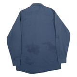 LEE Mens Worker Shirt Blue Long Sleeve XL