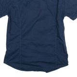 REPLAY Mens Plain Shirt Blue 90s S