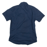 REPLAY Mens Plain Shirt Blue 90s S