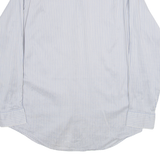 DKNY Mens Shirt Blue Striped Long Sleeve M