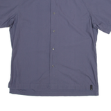 CALVIN KLEIN Mens Plain Shirt Blue L