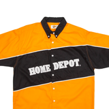 WINNERS CIRCLE Home Depot Mens Worker Shirt Orange M