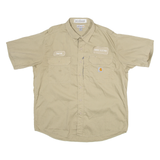 CARHARTT Darrell Davis Electric Mens Worker Shirt Brown XL
