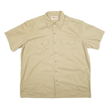 DICKIES Mens Worker Shirt Brown 2XL