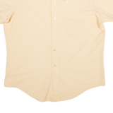 STYLE CLUB Mens Plain Shirt Beige L