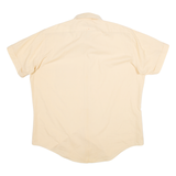 STYLE CLUB Mens Plain Shirt Beige L