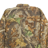 WHITEWATER Mens Shirt Brown Long Sleeve L