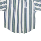 PANHANDLE SLIM Mens Shirt Blue Striped L