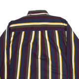 MERONA Mens Shirt White Striped Long Sleeve XL