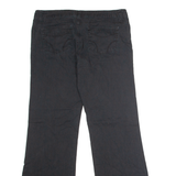 DICKIES Workwear Womens Trousers Black Regular Flared W34 L32