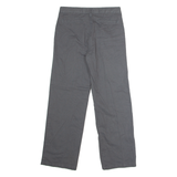 DICKIES Workwear Womens Trousers Grey Regular Straight W28 L27