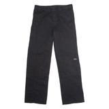 DICKIES Workwear Womens Trousers Black Regular Straight W29 L30