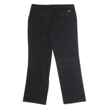 DICKIES Workwear Womens Trousers Black Regular Skinny W32 L27