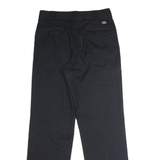 DICKIES Workwear Mens Trousers Black Regular Straight W32 L32