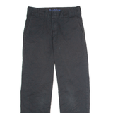 DICKIES Flex Workwear Mens Trousers Black Slim Tapered Cashmere W28 L30