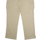 DICKIES Flex Workwear Cargo Mens Trousers Beige Regular Straight W38 L34