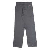 DICKIES 874 Workwear Mens Twill Trousers Grey Classic Straight W30 L32