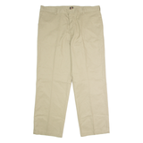 DICKIES Workwear Mens Trousers Beige Regular Straight W38 L30