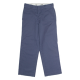 DICKIES 874 Workwear Mens Twill Trousers Blue Classic Straight W30 L25