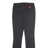 DICKIES Workwear Womens Trousers Black Regular Skinny W26 L30