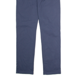 DICKIES Workwear Mens Twill Trousers Blue Regular Straight W36 L32
