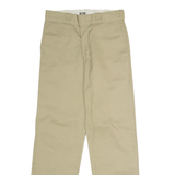 DICKIES 874 Workwear Mens Twill Trousers Beige Classic Straight W30 L32
