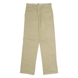 DICKIES 874 Workwear Mens Twill Trousers Beige Classic Straight W30 L32