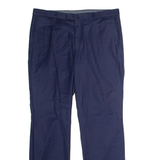 JOOP! Mens Trousers Blue Regular Straight Wool W38 L32
