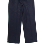 SCHULER Uniform Mens Trousers Blue Regular Straight Wool W28 L29