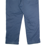 DICKIES Workwear Mens Twill Trousers Blue Classic Straight W42 L30