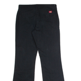 DICKIES Workwear Womens Trousers Black Regular Flared W30 L30
