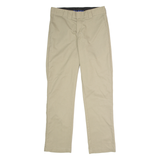 DICKIES Flex Workwear Mens Trousers Beige Slim Tapered W32 L32
