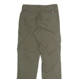 DICKIES Flex Workwear Mens Trousers Grey Slim Straight W30 L32