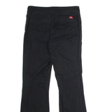 DICKIES Workwear Womens Trousers Black Regular Flared W30 L32