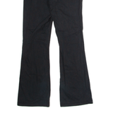 DICKIES Workwear Womens Trousers Black Regular Flared W30 L32