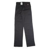 DICKIES Workwear Mens Trousers Black Regular Straight W30 L39