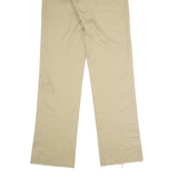 DICKIES Workwear Mens Twill Trousers Beige Regular Straight W31 L37