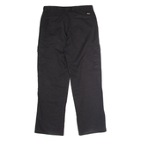 DICKIES Workwear Cargo Mens Trousers Black Regular Straight W34 L30