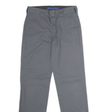 DICKIES Flex Workwear Womens Trousers Grey Slim Tapered W28 L30