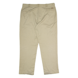 DICKIES Workwear Mens Twill Trousers Beige Regular Straight W40 L32