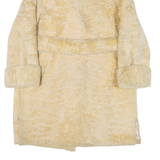 PANTHER Womens Overcoat Coat Beige M