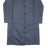 Womens Overcoat Coat Blue M