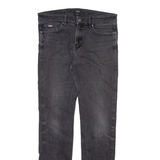 BOSS Mens Jeans Green Slim Straight Stone Wash W32 L33