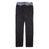 MNMI Mens Jeans Blue Slim Straight W32 L35